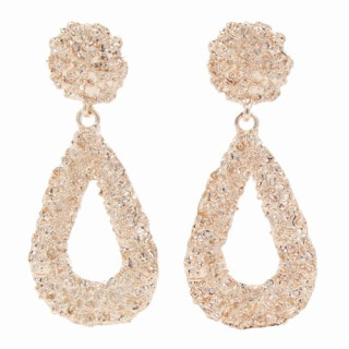 Modische Ohrringe, Rosegold