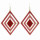 Set earrings, different colours