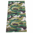 Multifunctional Scarf/Loop, 48x24cm, Camouflage green