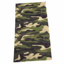 Multifunctional Scarf/Loop, 48x24cm, Camouflage oliv