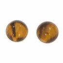 Earclips 18mm, Tigereye - only 12pairs left!