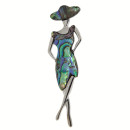 Pendant/brooch lady, Abalone - only 4pcs left!