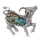 Pendant/brooch goat, Abalone - only 6pcs left!