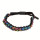 Fashionable bracelet, multicolour