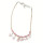Armband Stroh, Rosenquarz