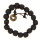 Holzarmband 12mm, Schwarz