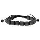 Zugarmband Hämatitarmband, Schwarz
