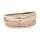 Fashionable leather bracelet with magnetic clasp