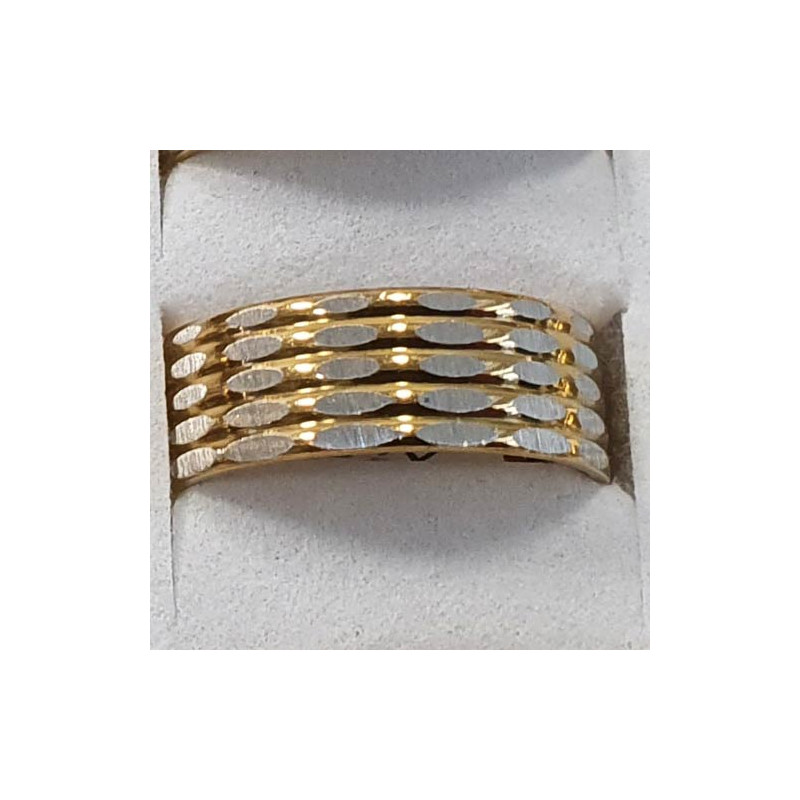Edelstahl Fidget Ring Für Damen – Mit Wellendesign, Drehbar, In Silber & Gold, Stressabbau & Schmuck