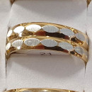 Edelstahlring, Gold-Silber