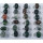 Sortiment Ringe Indischer Achat