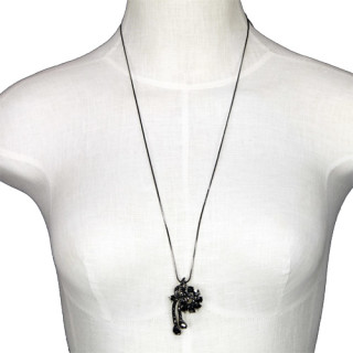 Long necklace, anthracite - nur noch 12 Stück!