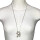 Long necklace, silver - only 12pcs left!