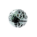 100 Zwischenteile, Kugel, 8mm, Silber