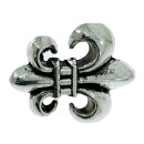 50 sliding pcs, 17x14mm, silver