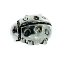 50 sliding pcs, 14x10mm, silver