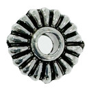 100 Zwischenteile, 10x4mm, Silber