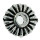 100 Zwischenteile, 10x4mm, Silber