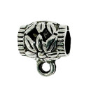 100 jewelry accessoires, 8x7mm, silver