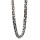 Königskette Edelstahl, Silber, 8mm, 70cm