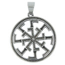 Stainless steel pendant, Silver-Black - only 6pcs left!