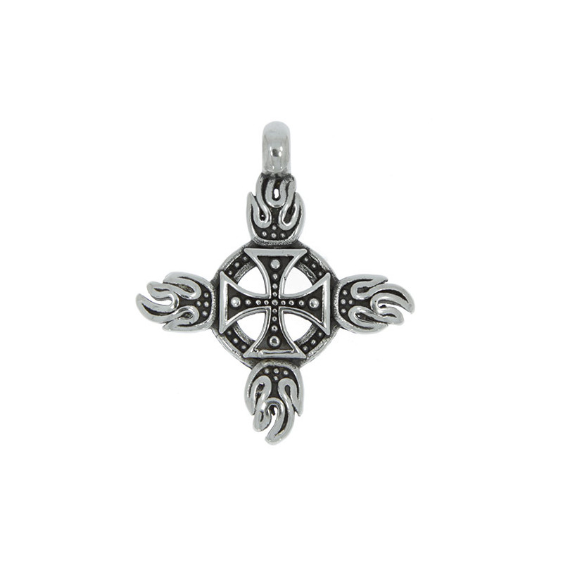 Achat-Kreuz-Anhänger, 10 Mm, Geschnitzt, Schwarz, 40,6 Cm Kette, Für Armbänder & DIY-Schmuck