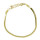 Stainless steel bracelet, 3x0,6mm