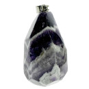 Pendant amethyst, facetted