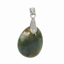 Pendant indian agate, 18x13mm