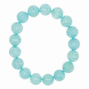 Shining bracelet, 12mm, Turquoise