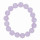 Shining bracelet moonlight, 12mm, Purple