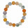 Glass bracelet, 10mm, Multicolour
