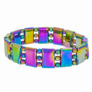 Hematite bracelet Rainbow