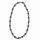 Magnetic necklace "Diamond" 10mm, Black-grey