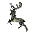Anhänger Anthrazit, 58x38mm