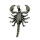 Pendant anthracite, 50x32mm