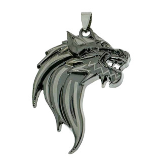 Pendant anthracite, 52x39mm