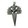 Pendant anthracite, 51x35mm