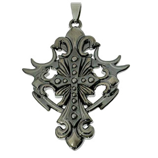 Pendant anthracite, 54x43mm