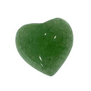 Cabochon Heart, Green Aventurine, 10mm