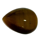 Cabochon, Tigereye, 10x14mm