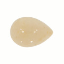 Cabochon, Yellow jade, 10x14mm