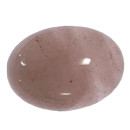 Cabochon, Rose quartz, 14x10mm