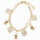 Modisches Armband mit Charms, KC Gold