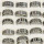 Stainless steel ring set, 8mm, Silver-Black