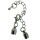 Closure set for 2,5mm, copper, Silver
