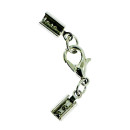 Closure set for 3mm, copper, Silver