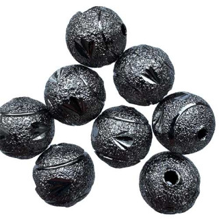 50 Kugeln Sand, 10mm, Anthrazit