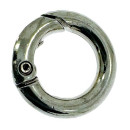 50 Verschlussringe, 28mm, Silber