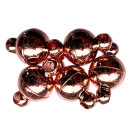 Magnetverschluss Kugel, 8mm, Rosegold
